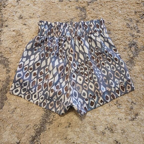 Tyche grey/blue high rise shorts - Picture 6 of 6